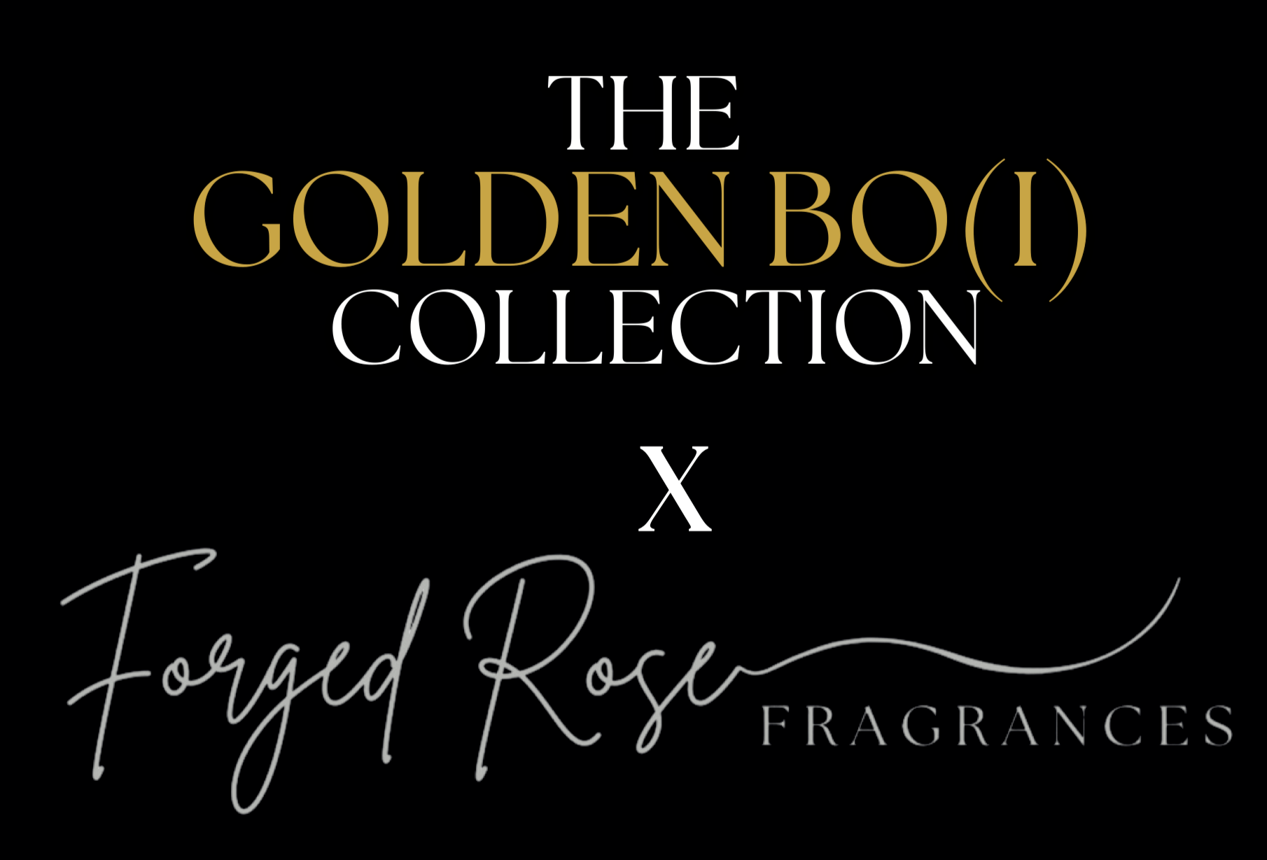 The Golden Bo(i) Collection Mailer Box - Forged Rose Fragrances