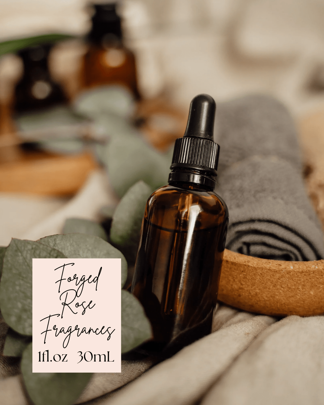 Undiluted Essential Oil Fragrance Blends - Forged Rose Fragrances