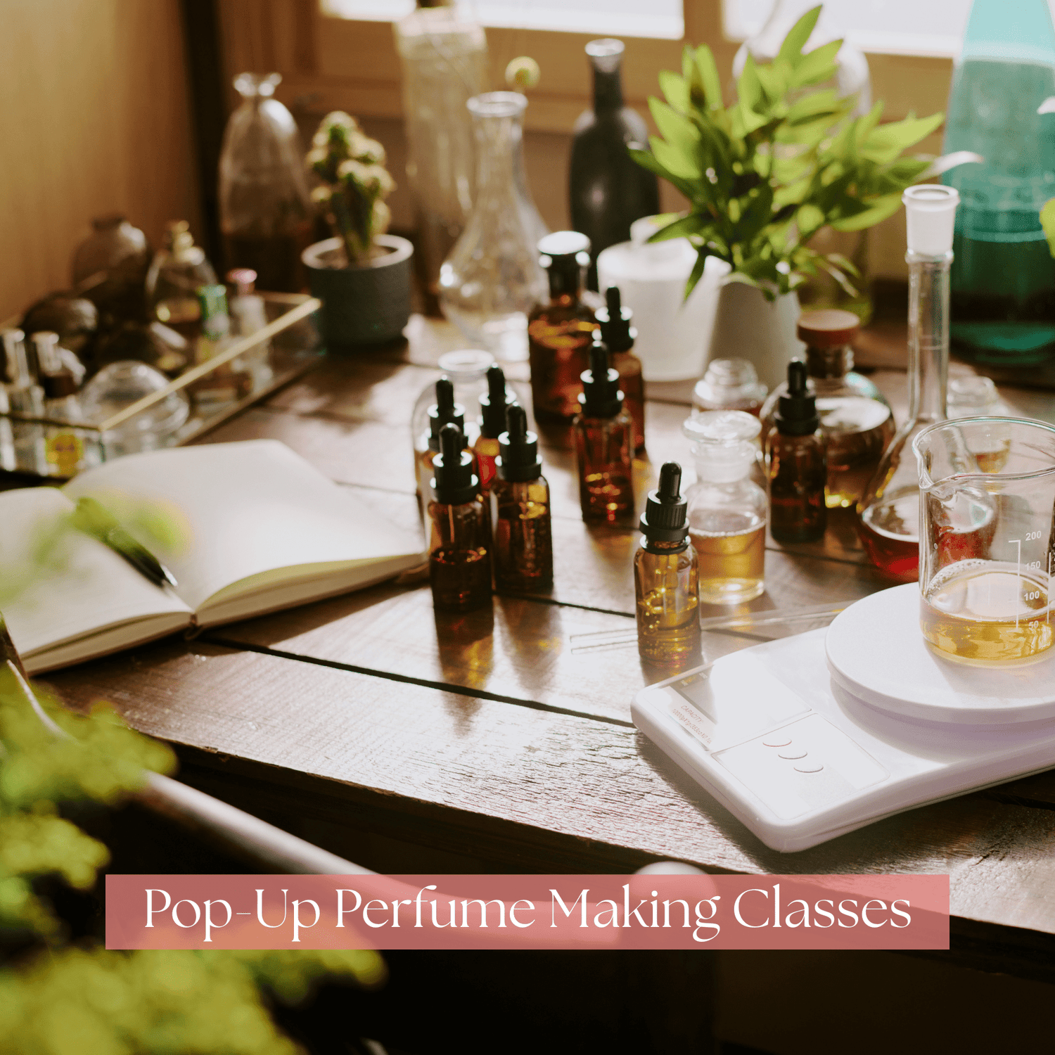 Pop-Up Perfume Making Classes - Forged Rose Fragrances