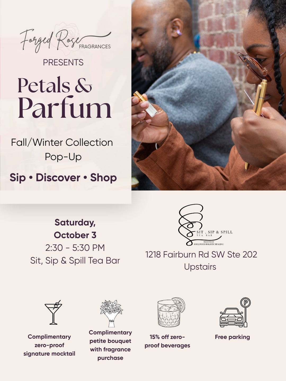 Petals & Parfum: Fall/Winter Collection Pop-Up