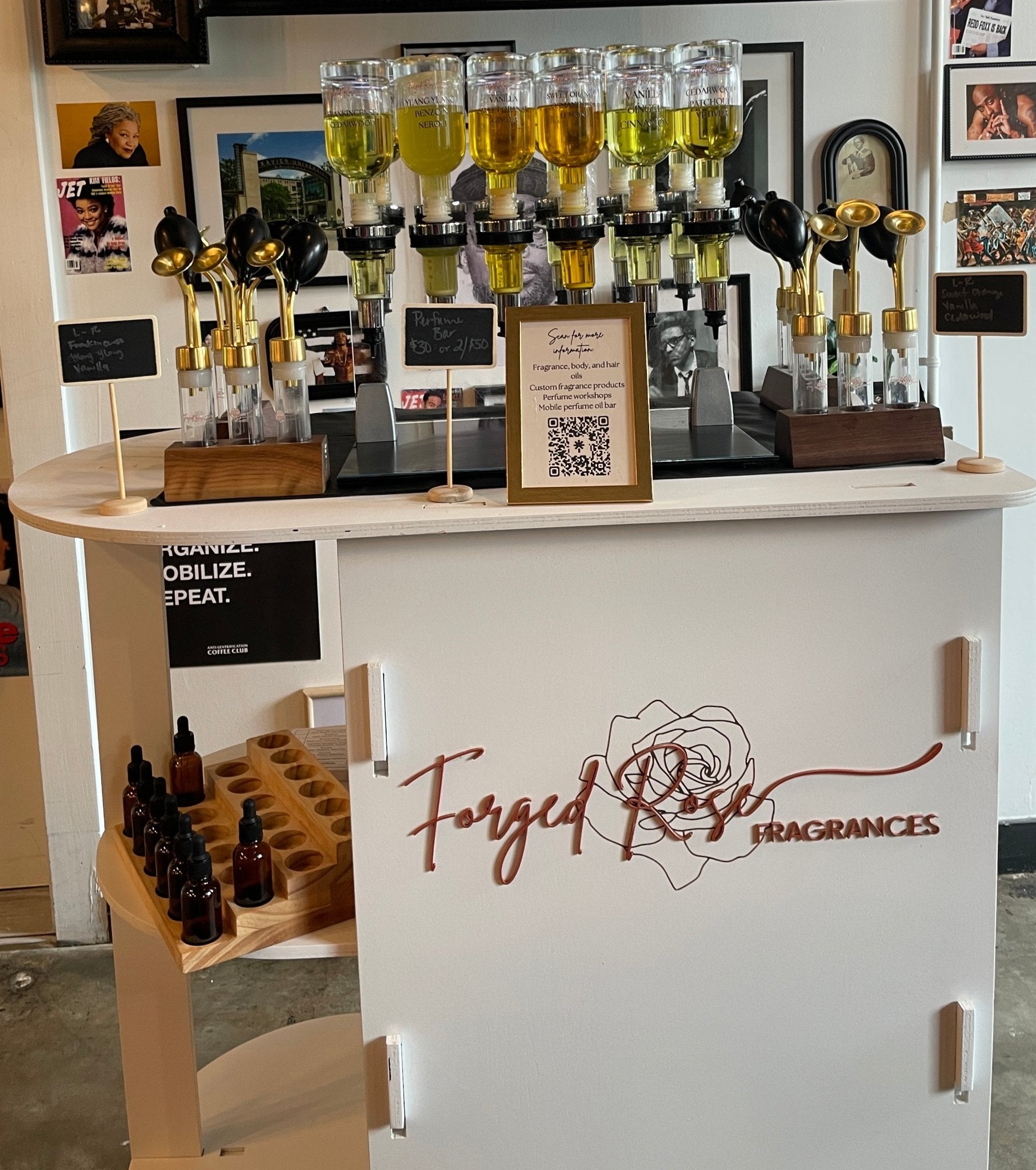 Sip & Scent: A Mobile Perfume Oil Bar in Atlanta - Forged Rose Fragrances