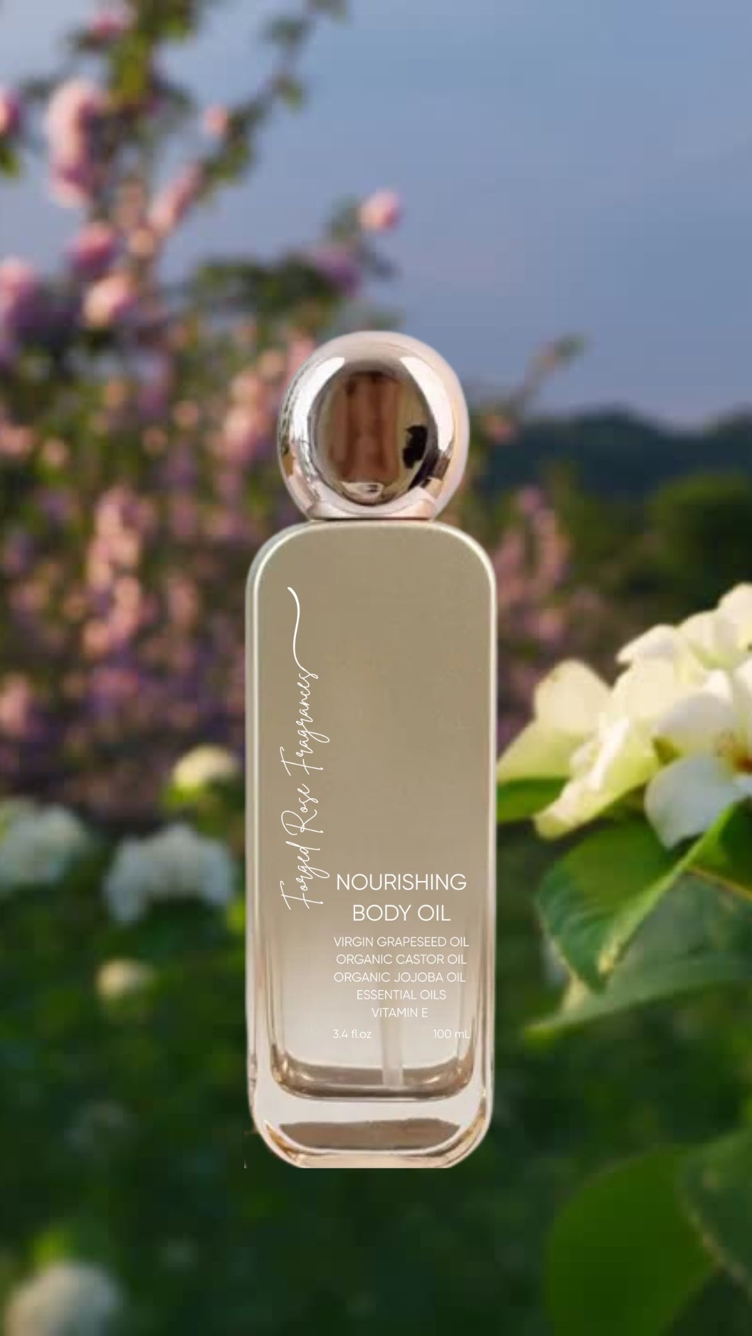 The Empress Nourishing Body & Hair Oil - Forged Rose Fragrances