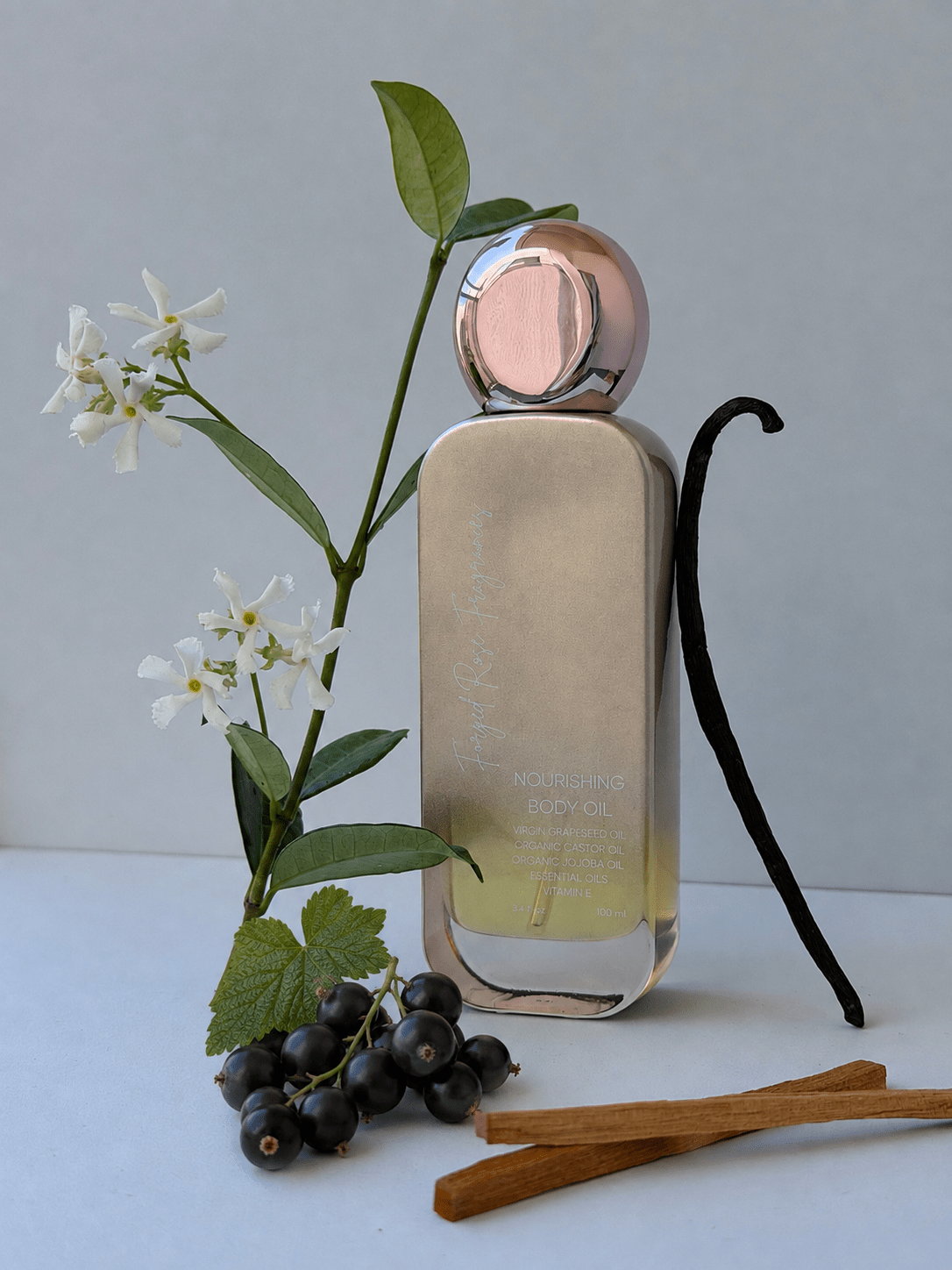 The Siren Nourishing Body & Hair Oil - Forged Rose Fragrances